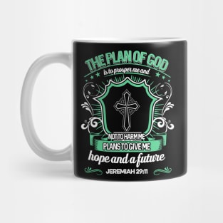 The Plan Of God Jeremiah 29:11 Christian Gift Mug